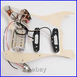 For Strat Guitar Prewired Loaded Pickguard SSH Coil Splittin Alnico 5 Pickups For Strat Guitar Prewired Loaded Pickguard SSH Coil Splittin Alnico 5 Pickups