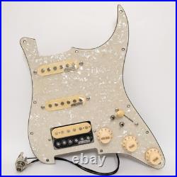 For Strat Guitar Prewired Loaded Pickguard Wilkinson Alnico 5 Humbucker Pickups