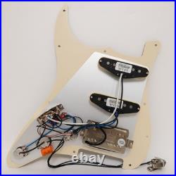 For Strat Guitar Prewired Loaded Pickguard Wilkinson Alnico 5 Humbucker Pickups