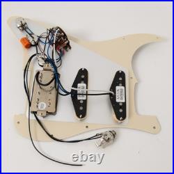 For Strat Guitar Prewired Loaded Pickguard Wilkinson Alnico 5 Humbucker Pickups