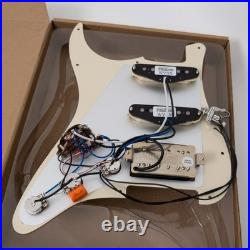 For Strat Guitar Prewired Loaded Pickguard Wilkinson Alnico 5 Humbucker Pickups