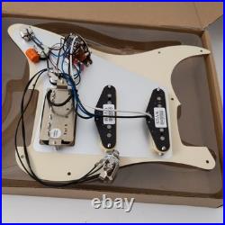 For Strat Guitar Prewired Loaded Pickguard Wilkinson Alnico 5 Humbucker Pickups