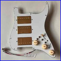 For Strat Guitar Prewired Loaded Pickguard with Kill Switch Coil Splitting Set