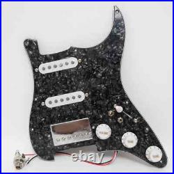 For Strat Prewired Loaded Pickguard Set, with Coil Splittin Alnico 5 Pickup Set For Strat Prewired Loaded Pickguard Set, with Coil Splittin Alnico 5 Pickup Set