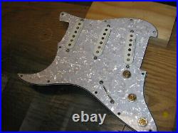 For sale, left handed fender strat loaded pickguard