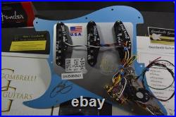 GOLDEN HEART Fender Loaded Stratocaster Pickguard POWERSHIFTER Gold Mirror