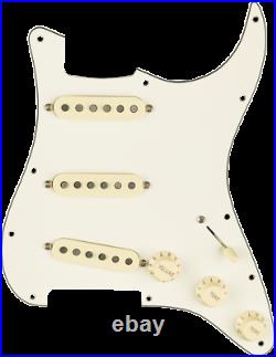 Genuine FENDER Pre-Wired TEXAS SPECIAL Loaded Strat 11-Hole PARCHMENT Pickguard
