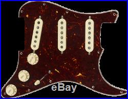 Genuine FENDER Pre-Wired TEXAS SPECIAL Loaded TORTOISE SHELL Strat Pickguard