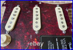 Genuine FENDER Vintera Pre-Wired'60s Loaded Strat 11-Hole TORTOISE Pickguard