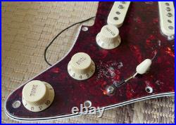 Genuine FENDER Vintera Pre-Wired'60s Loaded Strat 11-Hole TORTOISE Pickguard