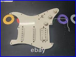Genuine Fender MIM Stratocaster HSS Loaded Loaded Pickguard Ceramic Pickups 2000