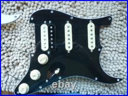 Genuine Fender Player Stratocaster HSS Loaded Black Pickguard Alnico V Pickups