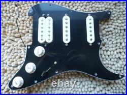 Genuine Fender Player Stratocaster HSS Loaded Black Pickguard Alnico V Pickups