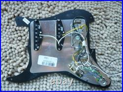 Genuine Fender Player Stratocaster HSS Loaded Black Pickguard Alnico V Pickups