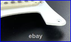 Genuine Fender Squier CLASSIC VIBE Strat LOADED SSS PICKGUARD 8 Hole 50's White