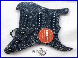 Genuine Fender Squier Strat LOADED SSS PICKGUARD WithSCREWS Black PEARL Affinity