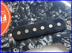 Genuine Fender Squier Strat LOADED SSS PICKGUARD WithSCREWS Black PEARL Affinity