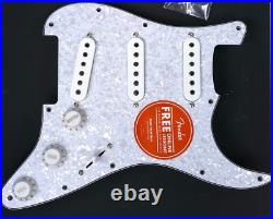 Genuine Fender Squier Strat LOADED SSS PICKGUARD WithSCREWS WHITE PEARL Affinity