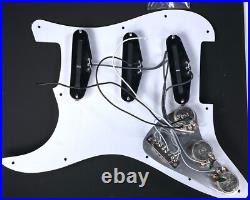 Genuine Fender Squier Strat LOADED SSS PICKGUARD WithSCREWS WHITE PEARL Affinity
