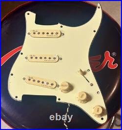 Genuine Fender Ultra Hot Noiseless Stratocaster SSS Loaded Pickguard USA Specs Genuine Fender Ultra Hot Noiseless Stratocaster SSS Loaded Pickguard USA Specs