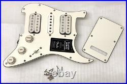 Genuine MIM Fender LOADED PICKGUARD Strat Pickup Set HSH Humbucker Stratocaster