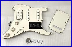 Genuine MIM Fender LOADED PICKGUARD Strat Pickup Set HSS Fat Stratocaster MINT
