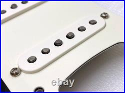Genuine MIM Fender LOADED PICKGUARD Strat Pickup Set HSS Fat Stratocaster MINT