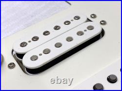 Genuine MIM Fender LOADED PICKGUARD Strat Pickup Set HSS Fat Stratocaster MINT