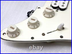 Genuine MIM Fender LOADED PICKGUARD Strat Pickup Set HSS Fat Stratocaster MINT