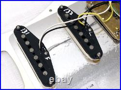 Genuine MIM Fender LOADED PICKGUARD Strat Pickup Set HSS Fat Stratocaster MINT