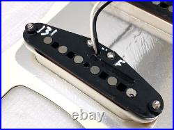 Genuine MIM Fender LOADED PICKGUARD Strat Pickup Set HSS Fat Stratocaster MINT