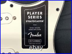 Genuine MIM Fender LOADED PICKGUARD Strat Pickup Set SSS Parchment Stratocaster