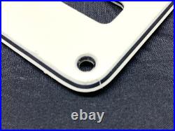 Genuine MIM Fender LOADED PICKGUARD Strat Pickup Set SSS Parchment Stratocaster