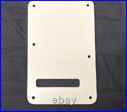 Genuine MIM Fender LOADED PICKGUARD Strat Pickup Set SSS Parchment Stratocaster