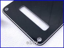 Genuine MIM Player II Fender LOADED PICKGUARD Strat Pickup Set SSS Black