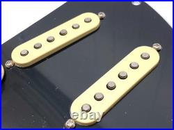 Genuine MIM Player II Fender LOADED PICKGUARD Strat Pickup Set SSS Black