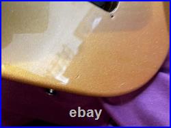 Gold HHH SSS HSS Fender Squier STRAT BODY HARDWARE With Loaded Indiana Pickguard