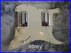 Gretsch Humbucker Pickups Loaded On Strat/stratocaster Style Pickguard/excellent