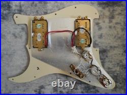Gretsch Humbucker Pickups Loaded On Strat/stratocaster Style Pickguard/excellent
