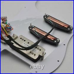 Guitar Duluxe Strat with Singlecut Wiring GP-panel Loaded Prewired Pickguard SSH