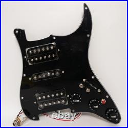 Guitar Prewired Loaded Pickguard Alnico 5 Humbucker Pickups Set for Fender Strat