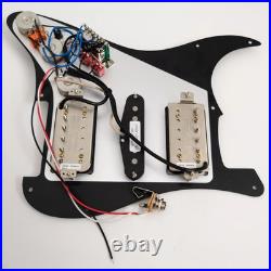 Guitar Prewired Loaded Pickguard Alnico 5 Humbucker Pickups Set for Fender Strat