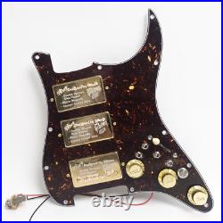 Guitar Prewired Loaded Pickguard Coil Splitting Kill Switch Alnico 5 For Strat