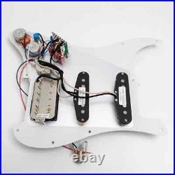 Guitar Prewired Loaded Pickguard for Fender Strat With Kill Switch Alnico 5 Pickup