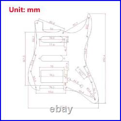 Guitar Prewired Loaded Pickguard for Fender Strat With Kill Switch Alnico 5 Pickup
