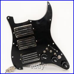 HHH High Output Prewired Loaded Pickguard for ST Strat Humbucker Pickups Set