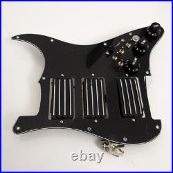 HHH High Output Prewired Loaded Pickguard for ST Strat Humbucker Pickups Set