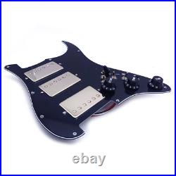 HHH Prewired Loaded Pickguard Ainico 5 Humbucker Pickups for Fender Strat Guitar HHH Prewired Loaded Pickguard Ainico 5 Humbucker Pickups for Fender Strat Guitar