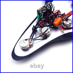 HHH Prewired Loaded Pickguard Ainico 5 Humbucker Pickups for Fender Strat Guitar HHH Prewired Loaded Pickguard Ainico 5 Humbucker Pickups for Fender Strat Guitar