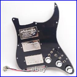 HHH Prewired Loaded Pickguard Alnico 5 Humbucker Pickups for Fender Strat Guitar
